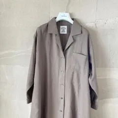 長袖ロングワンピース