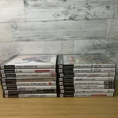 【ジャンク】 PS2 ソフト まとめ売り 16本 バラ売り不可 ゲームソフト