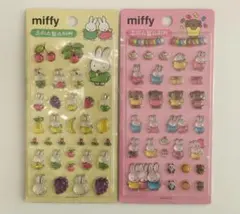 【新品】ミッフィー　Miffy　シール　硬いシール　韓国　ボンボンドロップシール