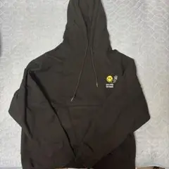 ブラック スマイリーフェイス パーカー値下げ⭕️
