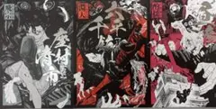 ☆新品未使用☆ カグラバチ 3枚 ポストカード 特典 イラストカード 非売品
