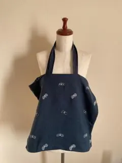本日削除予定 ミナペルホネン トートバッグchoucho soracheck - メルカリ