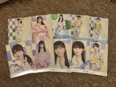 乃木坂46 生写真 10枚セット 浴衣 2024.July-II