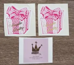 ステッカーシール 3枚 Janemarple Angelic Pretty