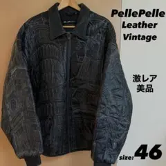 pellepelle レザージャケット　マークブキャナン 刺繍のサムネイル