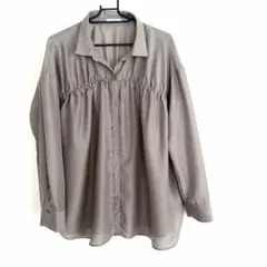 a.v.v 長袖シャツ ギャザーデザインのサムネイル