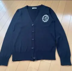 レディース　カーディガン　濃紺のサムネイル
