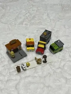 アニマルタウン ミニカー フィギュア ジオラマセット