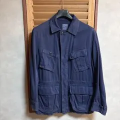 SAGE DE CRET ネイビー ミリタリージャケット