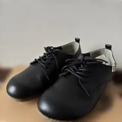 新品　スニーカーブラック23.5