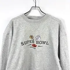 古着 Reebok NFLスーパーボウル セインツ コルツ 刺繍 オーバーサイズ