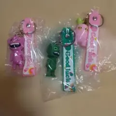 【新品未開封】 3種セット　Fugglerファグラーマスコット付きキーホルダー