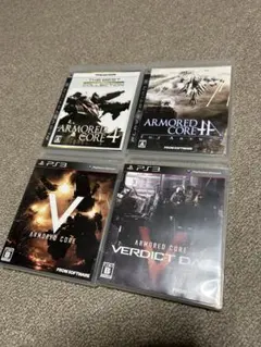 【美品】アーマードコアシリーズ4作品　AC4、fa、V、VD
