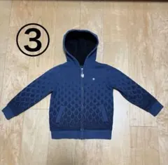 VOLCOM ボルコム 肉厚 裏起毛パーカー ネイビー