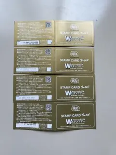 銀だこゴールドカード　4枚セットのサムネイル