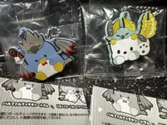 モンスターハンター×サンリオ　ラバーマスコット　2点セット