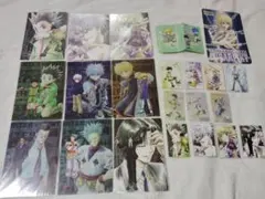 ハンターハンター　旧アニメ　念能力測定シー全4種セット ハンターハンター 旧アニメ 念能力測定シー全4種セット - メルカリ