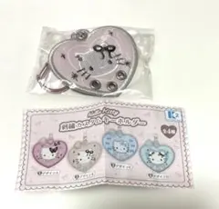 ハローキティ　刺繍カスタムキーホルダー　デザインB