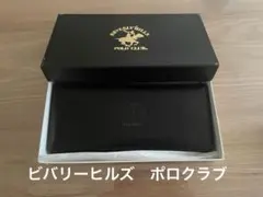 BEVERLY HILLS POLO CLUB＊長財布　ブラック　JAL