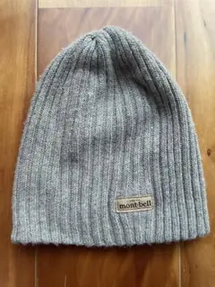 mont-bell グレー ニット帽
