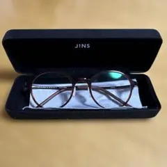 JINS Airframe Slim ジンズ ラウンド型　眼鏡 度なし