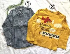 秋物　子ども服　ダディオダディ　長袖シャツ　まとめ売り　130㎝　男児　子供服