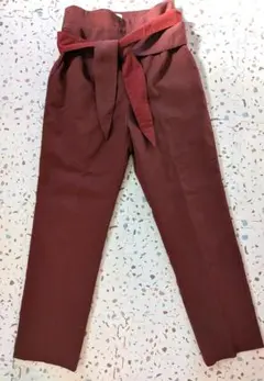 TODAYFUL ウエストベルト付きパンツ 36