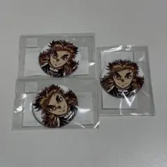 【新品・未開封】鬼滅の刃 幕間画集描き下ろし くじ 缶バッジ 煉獄杏寿郎　3点