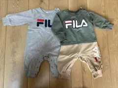 FILA ロンパース・カバーオール 2点セット 70cm