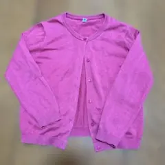 UNIQLO ピンク カーディガン 120サイズ