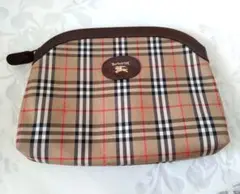 Burberry チェック柄 　ポーチ　クラッチバッグ　ヴィンテージ
