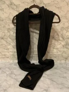 LOEWE ロエベ　マフラー　ストール　ブラック