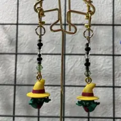 ドラゴンクエスト　ヘルゴースト　ハンドメイド　ピアス