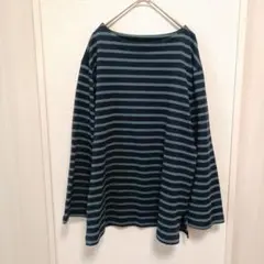 無印良品 レディース ボートネック長袖Tシャツ М