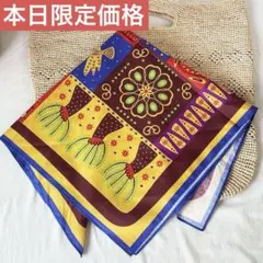 バンダナ　エジプト　80s アメカジ　ヴィンテージ　レトロ　壁掛け　インテリア