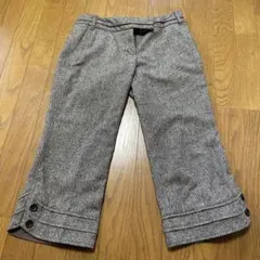 sœur ツイード風ワイドパンツ 38