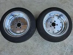 KEPSPEED製 未使用スーパーカブ用 ホイール前後セット(訳あり品) KEPSPEED製 未使用スーパーカブ用 ホイール前後セット(訳あり品