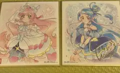 プリキュア 色紙ART7 キミとアイドルプリキュア♪ キュアウインク プリズムのサムネイル