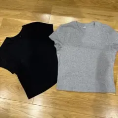 試着のみ！UNIQLO ミニT 2枚セット Lサイズ