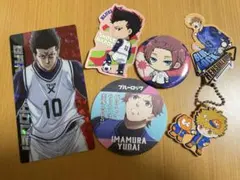 ブルーロック　馬狼照英　國神錬介　糸師冴　今村遊大　缶バッチ　シール　カード　F