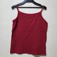 UNIQLO 赤 キャミソール Mサイズ