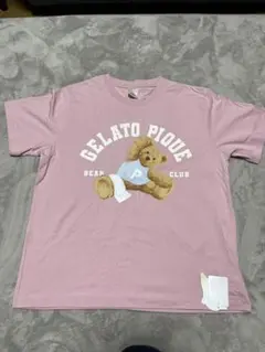 新品タグ付き　ジェラートピケ スポーティーベアワンポイントTシャツ