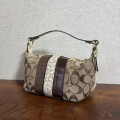 COACH Signature Accessory Pouch Handbag