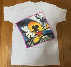 80s USA製】Tropix ディズニー ミッキーサーフ 長袖Tシャツ - メルカリ