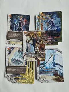 バディファイト/魔王デッキ/差替用込100枚以上/審判の冷王ミセリア