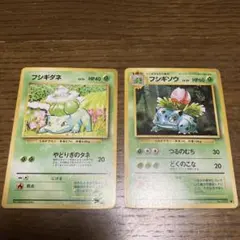 旧裏フシギダネ・フシギソウ カードセット