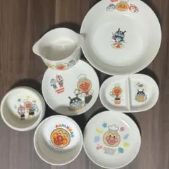 【中古】アンパンマン 子ども用食器セット 9点 ガスト ポイント交換品