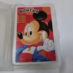 Disney Hello Card トランプ＆英会話 カードセット