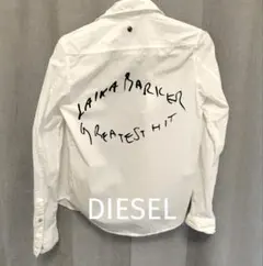 DIESEL Laika Barker 刺繍シャツ ダメージ加工のサムネイル