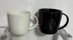 スターバックス　マグカップ　ホワイト　ブラック　未使用